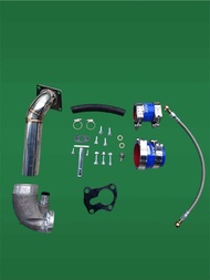 อุปกรณ์แปลงเทอร์โบปาก 44 ใส่รถวีโก้ 2KD 1KD (เทอร์โบล่าง) ใส่กับท่อซิ่ง