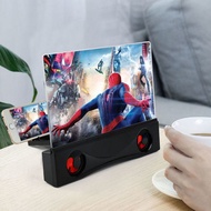 K8 Mobile phone screen amplifier comes with bluetooth speaker screen 12inci