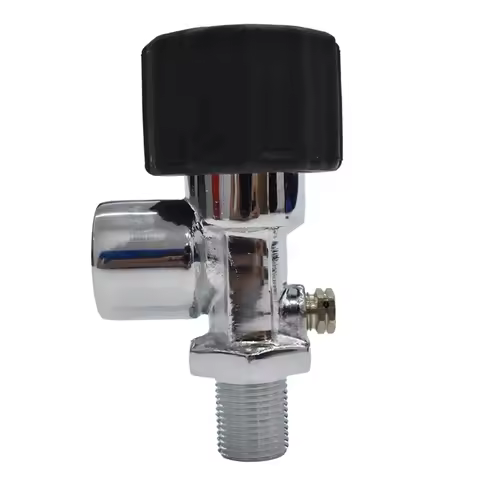 A14U-4500Psi 300Bar Diving Tank Cylinder Valve Filling Station Stainless Steel G5/8 HPA Air Tanks Re