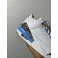 Jordan Air Jordan 3 unc North Carolina Blue Mid-Top Retro Basketball Shoes Men's North Carolina Blue
