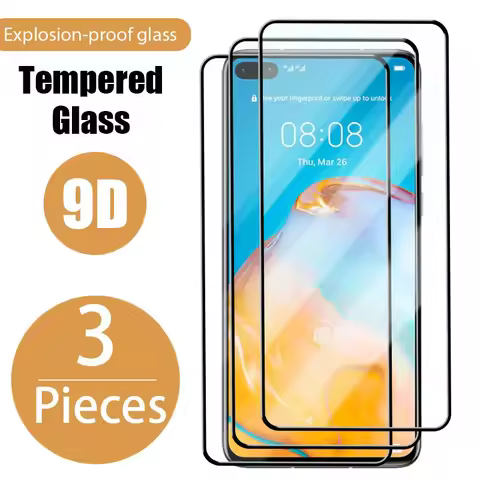 3PC Tempered Glass On Huawei Mate 10 20 30 Lite Screen Protector Glass For Huawei P Smart Nova 5T Y6
