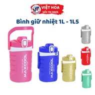 Thermos bottle, ice bottle capacity 1000ml - 1500ml, Maxcool thermos - DTA