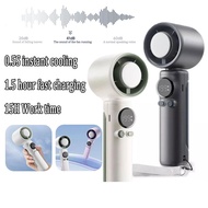 MIMO Handheld fan 199 Gear adjustable wind speed Power display Mobile fan Portable amgras fan 4000mA