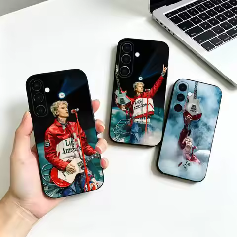 M-MGK Machine Gun K-Kelly Phone Case For Samsung Galaxy A52 42 32 22 12 02S 72 73 51 41 31 21S 71 30