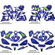 Original Doctor Yamaha R25 V1 V2 Body Cover Set Coverset Full Set Siap R25 V1 V2 Inner Siap Sticker