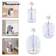 [Phenovo] Rotating Brochure Holder Premium Clear Flyer Holder Brochure Display Rack