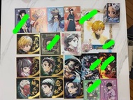 🈹 間諜家家酒 post card 名信片 明信片 色紙 無限列車 善逸 義勇 水柱 胡蝶 襧豆子 炭治郎 伊之助 栗花落 炎柱 姦夫  Qposket 安妮亞 anya 約兒 間諜家家酒 spy f