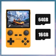 [hotkeystore.] X35S Handheld Video Game Console Hall Joystick Open Source 16G+64G Retro Game Control