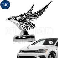 LK Car Hood Three-dimensional Flying Eagle Decoration / Car Head Cool 3D Metal Exterior / Car Access