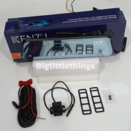 Dashcam DVR Rear View Mirror Kenzu 2 Way Front Rear Camera