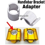 HandleBar Bracket Adapter 28mm to 22mm Extension Motorcycle Superbike Motocross **1 Set 4pcs** Handl