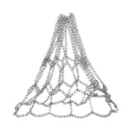 Durable Basketball Target Net Rustproof Galvanized Iron Chain Net Metal Chain Basketball Net for Bas