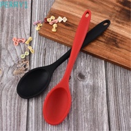 PERRY1 Stirring Spoon Nonstick Soft Ice Cream Silicone Integrated Dessert Cooking Spoon