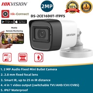 Hikvision CCTV Analog Camera 2MP/5MP Camera With Audio CCTV Camera Bullet Camera Outdoor IP67 Weatherproof Security
