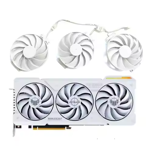 CF9015U12D 7PIN RTX4070 TI GPU replacement fan for Asus GeForce RTX 4070 Ti Super Tuf White OC graph