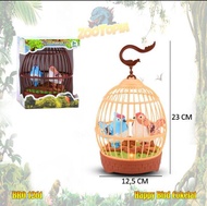 BRO1261 MAINAN BURUNG SANGKAR MUSIC happy bird ( SENSOR TEPUK TANGAN ) BRO 1261