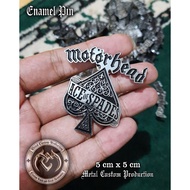 Enamel Pin Badge Metal MOTORHEAD ACE OF SPADES Pin Badge / Pin Band