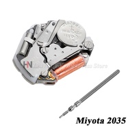 2035 Movement Miyota 2035 Quartz Movement Three-Hand Calendarless Repair Tools Watch - Durable Metal