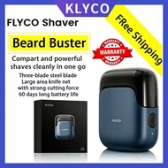 Flyco reciprocating electric shaver, portable shaver for men, fully washable rechargeable shaver