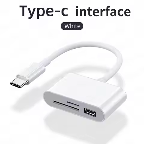 Multi Port Hub 3 In1 Converter Type-c To USB C A OTG Adapter TF SD Micro Memory Card Reader for Sams