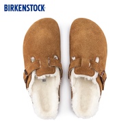 Birkenstock Woolen Cork Slippers - Boston Series