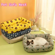 Cat Dog Nest Washable Waterproof Detachable Soft Cute Cat Sofa Sleeping Bed Mat Nest Pet Supplies