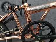 MiniMods Aluminum CNC Easy Wheels for Brompton Bicycle 小布 折疊車 CNC 鋁合金易行輪一對