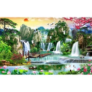 5D diamond painting, Landscape diamond painting