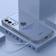 OPPO A55 Case Straight Edge Maple Leaf oppo a55 Phone Case FY