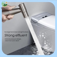 MIKIYO FASHION 304 Stainless Steel High Pressure Spray Pressurized Silver Booster Faucet Hand Bidet Faucet