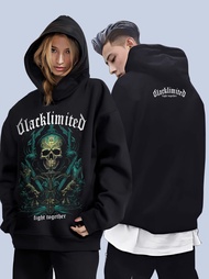 Giotto Apparel (COD) BLACK LIMITED / Hoodie Pria / Switer Pria /Jaket tengkorak/ Sweater Pria Hoodie