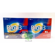 Bion 3 Probiotic Multivitamins Minerals 60 Tablets X 2