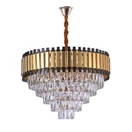 MAX LIGHT ไฟแขวน 680508 *ดำทอง E14x8 40W