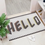 【SG】80*120cm Door Mat Entrance Out Door Floor Mat Coil Entrance waterproof Kitchen Mats