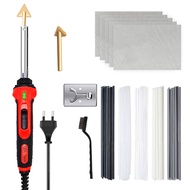 100W Plastic Welding Kit Plastic Welder Repair Kit Soldering Iron for Repair Car Canoe Welding Tool 