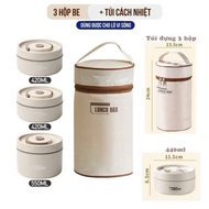 LUNCH BOX BENTO THERMAL LUNCH BOX WITH PREMIUM BAG