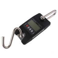 KIN Pocket LCD Digital Display Electronic Weights Scale Powered 50kg Hanging Hook for Fishing Luggag