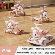 4 in 1Baby Walker with Engaging Features Foldable Walker for Baby Boy 6-20 Months