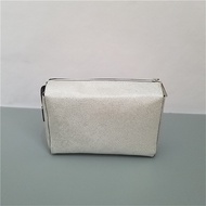 Postage Estee Lauder platinum luxury pet silver cosmetic bag online celebrity wind storage bag large capacity clutch bag dinner bag