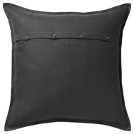 IKEA AINA CUSHION COVER, DARK GREY 65X65 CM