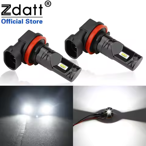 2Pcs 20000LM Canbus H8 H9 H11 H16 9005 HB3 9006 HB4 PSX24W H27 880 881 H7 H3 H1 LED Headlight Bulb F