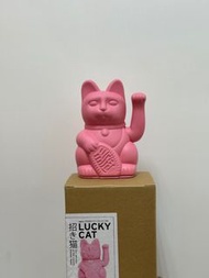 Diminuto Cielo Donkey lucky cat 招財貓 深粉紅 pink 12cm