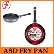 ASD / Non-Stick Fry Pan 12cm (HP8212) / 16cm (HP8216RD) / 22cm (HP8222RD) / 24cm (HP8224RD) / 26cm (HP8226RD) / 28cm (HP8228RD) Frying Pan Stir Fry Pan