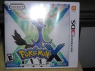 3DS神奇寶貝 X  Pokemon X  全新美版~~