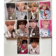 Official Photocard Yushi Sion Ryo Sakuya pc yushi NCT Wish