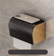 全城熱賣 - 衛生間廁紙盒（【黑金色】輕奢旗艦款-加長）