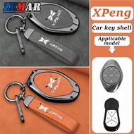Xpeng G6 Car Key Shell Key Case Zinc Alloy Key Cover Smart Key Case Protector Key Buckle Accessories