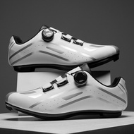 Professional full microfiber cycling shoes road cycling shoes men's mountain cycling shoes breathabl