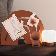 Miffy 米菲兔莫蘭迪色系款公仔存錢筒-小號 紅棕色