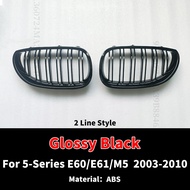 กระจังหน้าไต๋กันชนตะแกรงตัดอานิสงส์สำหรับ BMW M5 E61 E60 535i 545i 520i 550i 5ชุด2003 2004 2005 2006